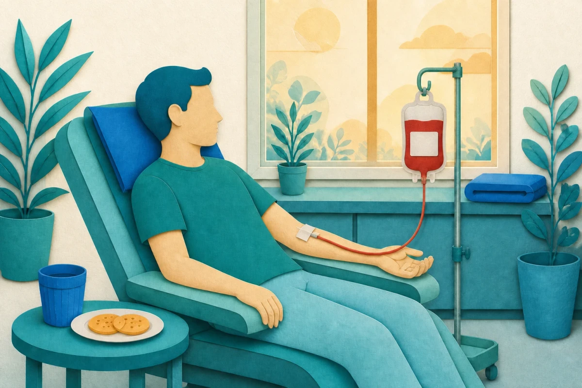 Roll up a sleeve and give blood